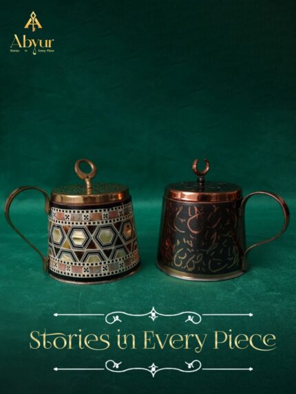 Syrian-style incense burners